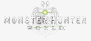 [ps4/one/pc] Monster Hunter World - 魔物 獵人 世界 Logo Png