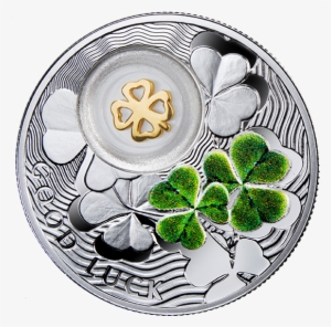 Fine Silver Coin Symbols Of Luck - Canadian Mint Clover Coin