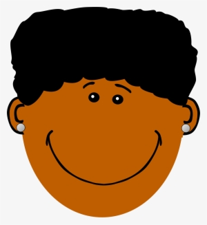 This Free Icons Png Design Of Mom With Dark Skin - Cartoon Boy Face