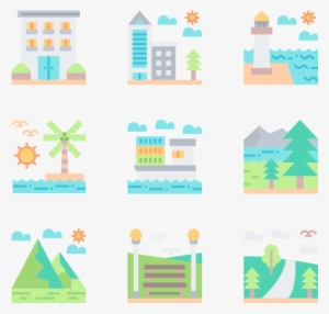 Nature And Landscape - Illustration