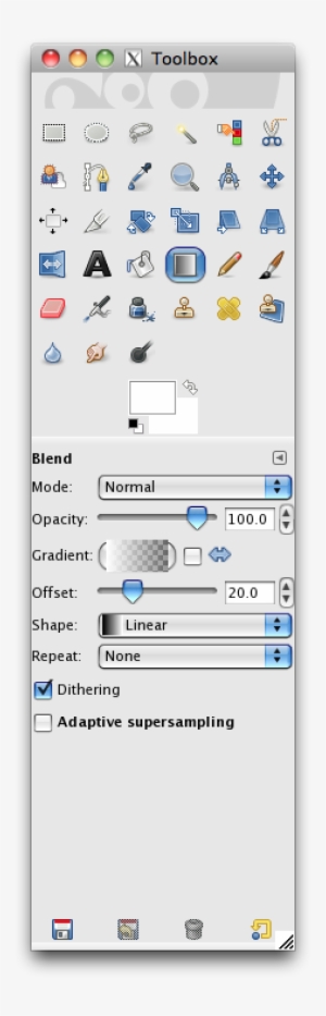 This Setting Makes Sure That The Gradient Is Composed - Transparent Fading Sample Png