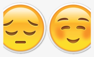 Sad Happy Emoji - Emojis With Transparent Background