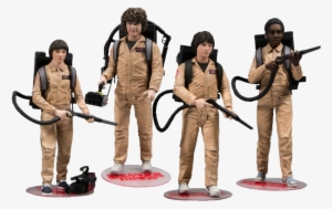 Stranger Things Ghostbusters Deluxe 4-pack - Stranger Things Ghostbusters Figures