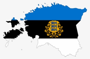 This Free Icons Png Design Of Estonia Map Flag With - Estonia Map Vector
