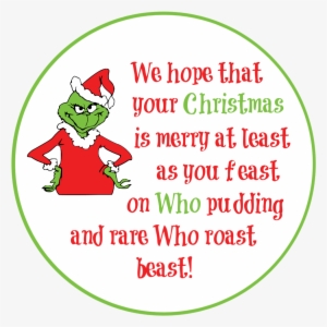 Add Ribbon As An Accent And You're All Set - Grinch Stole Christmas