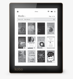 Kobo Aura Library Screen - Kobo Aura Edition 2