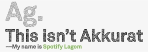 Spotify Lagom - Partnership