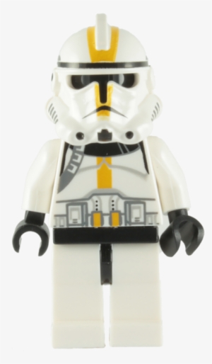 Lego Clone Trooper Yellow Markings (star Corps) Minifigure - Lego Clone Trooper Yellow