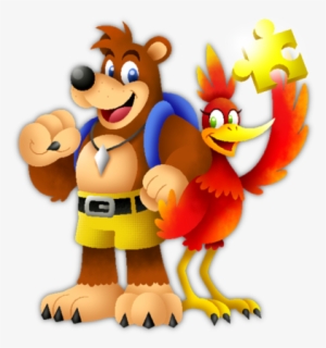 Made In And Edited By Banjo-kazooie Is A Platform Video - Banjo Kazooie Cartoon
