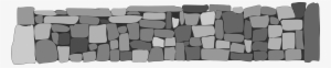 Stone Wall Brick Fence Masonry - Stone Wall Clip Art