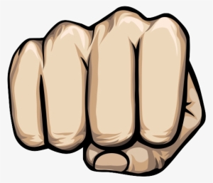 Cartoon Fist Png - Punching Hand Vector