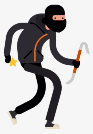 Thief, Robber Png, Download Png Image With Transparent - Robbery  Transparent PNG - 400x574 - Free Download on NicePNG