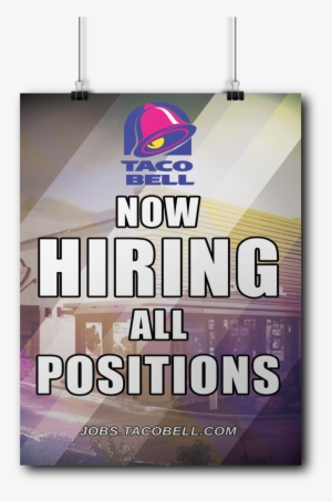 Taco Bell Hiring Flyer