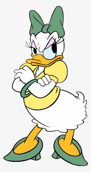 Angry Duck Png - Daisy Duck Angry Png