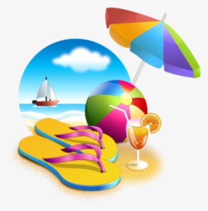 Beach Holidays Png Transparent Png Images - Vacation Png