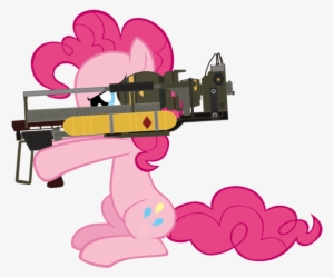 Fallout Clipart Nuke - Pinkie Pie Con Armas