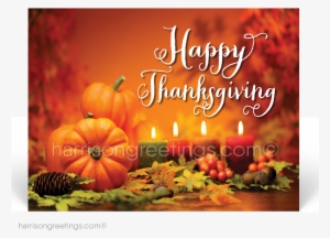 Traditional Happy Thanksgiving Postcards - Greeting Card