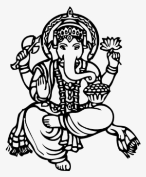 Durga”s Attack - Ganesh Photo In Drawing
