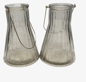 Tall Glass Lantern - Barware
