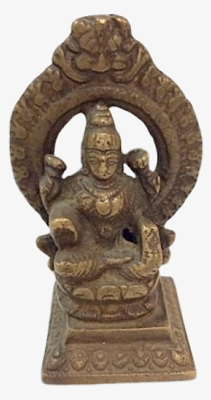Old Small Lakshmi Ring - Bronze Sculpture