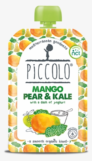 Mango Pear And Kale - Piccolo Organic Spring Greens With Hint Of Mint 100g