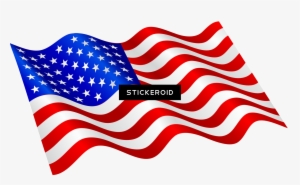 Usa Flag Flags - Waving American Flag Png