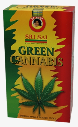Sri Sai Incense Green Cannabis Scent - Incense