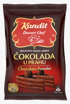 Kandit Dessert Chef Chocolate Powder - Cocoa Powder Kakao Prah 100g (kandit)