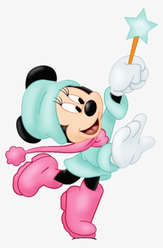 Free Download Winter Minnie Png Clipart Minnie Mouse - Clipart Minnie Mouse Winter