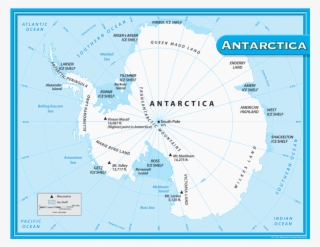 Tcr7651 Antarctica Map Chart Image - Teacher Created Resources Antarctica Map Chart, Multi