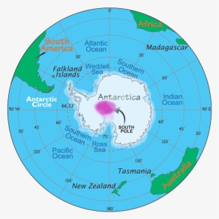 In The Summer, The Sea Ice Retreats To The Central - Ocean That Surrounds Antarctica