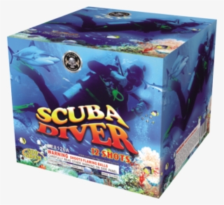 Scuba Diver 500 Gram Aerial Repeaters Cutting Edge-653x600 - Scuba Diver Firework