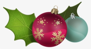 Free Png Christmas Balls With Mistletoe Png Images - Christmas Mistletoe Ball Png