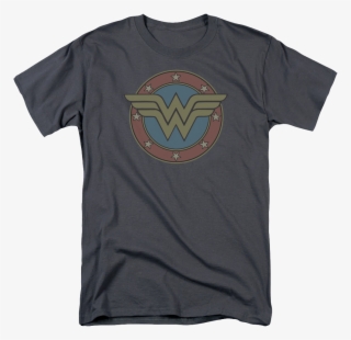Classic Wonder Woman Logo T-shirt - Jurassic Park - Faded Logo T-shirt Size Xxl