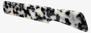Black Ivory Handle Comb Slanted V=1497982130 - Comb