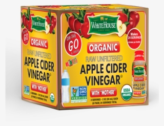Organic Apple Cider Vinegar On The Go - Whitehouse Organic Apple Cider Vinegar With Mother