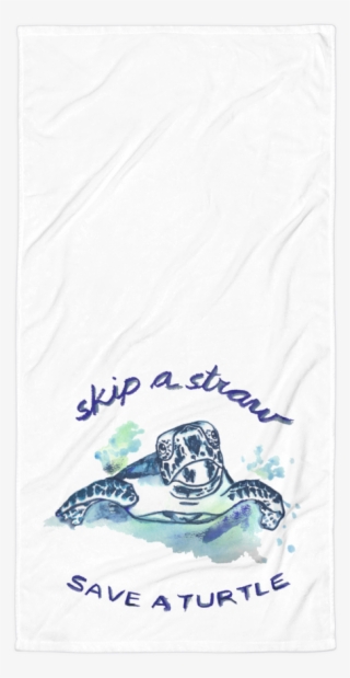 Save A Turtle Beach Towel - T-shirt