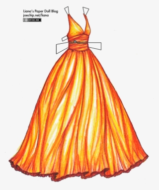 outfits drawing fire - flame dress drawings