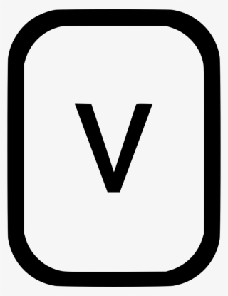 Lowcase Letter V Latin Alphabet Comments - Number 5 Icon Png