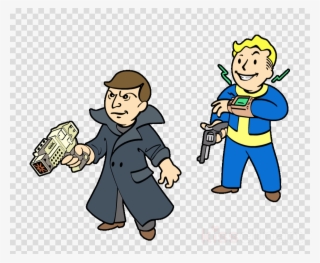 Fallout 4 Clipart Fallout 4 Fallout - Fallout Vault Boy Art Style