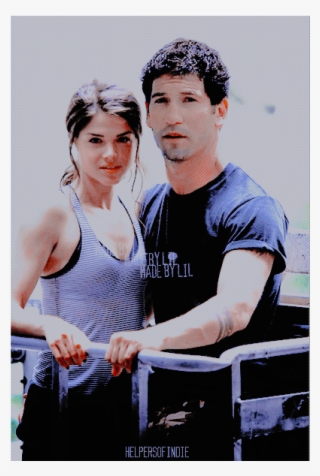 “manip, By Lil, Of Jon Bernthal And Marie Avgeropoulos - Marie Avgeropoulos And Jeffrey Dean Morgan