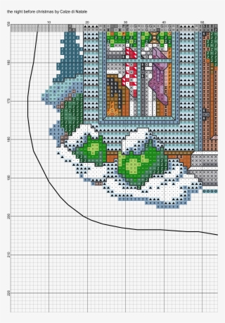 The Night Before Christmas 7 Cross Stitch Christmas - Embroidery