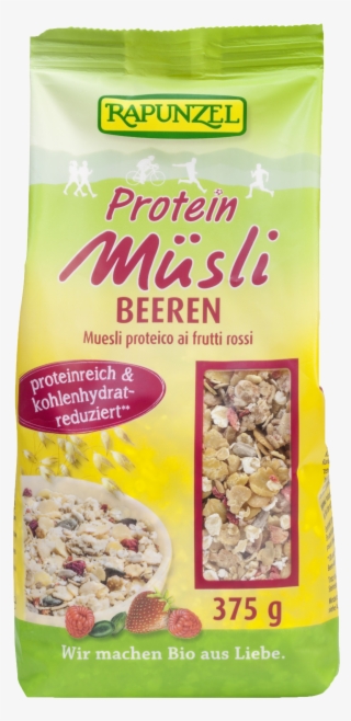 Protein Müsli Beeren Rapunzel - Rapunzel Organic Protein Muesli Chocolate Nut, 375g
