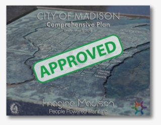 Imagine Of Comprehensive Plan Cover With And "approved" - Imagine Madison