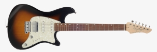 John Page Classic Ashburn Hss Sunburst Rosewood - Fender Jaguar Bass Black