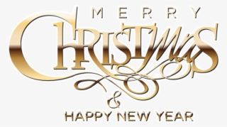 Free Estimate - Merry Christmas And Happy New Year Png