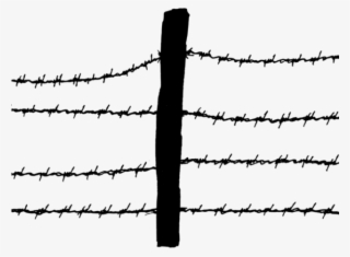 Barb Wire Clipart Barbed Wire - Fence
