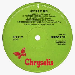 Chrysalis - Jethro Tull Aqualung Vinyl Original