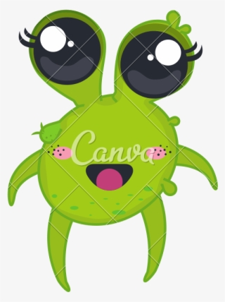 Png Freeuse Stock Cartoon Icons By Canva - Bacterias Kawaii
