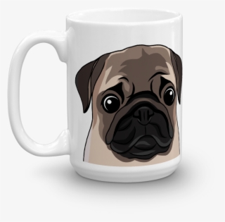 Pug Face Coffee Mug - Ahegao Coffee Mug